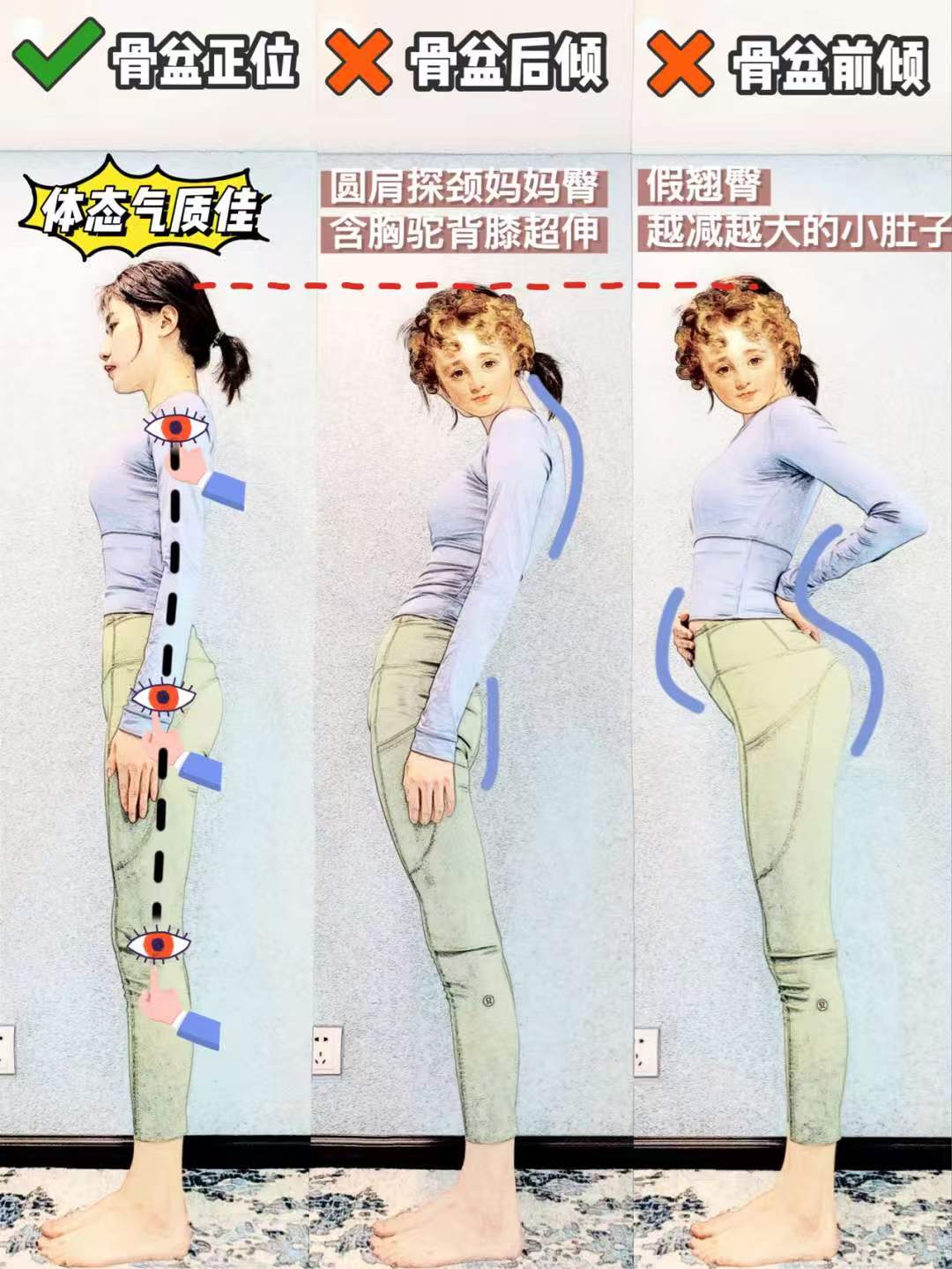 妈妈们都知道产后会盆骨扩张，胯骨变宽，需...